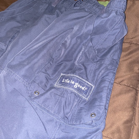 Life is good Swim trunks M 10 inch inseam Navy - Picture 7 of 9